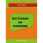 DICTIONAR DE OMONIME