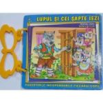 LUPUL SI CEI SAPTE IEZI. CARTOANE CU MANER