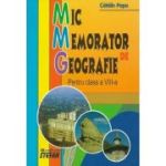 MIC MEMORATOR DE GEOGRAFIE. CLASA A VIII-A
