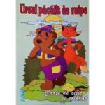 URSUL PACALIT DE VULPE. CARTE DE CITIT SI COLORAT
