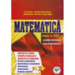 MATEMATICA. Algebra superioara. Analiza matematica. Sinteze de teorie. Exercitii si probleme. Clasa a XII-a