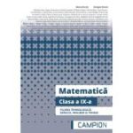 Matematică. Filiera Tehnologică. Servicii, Resurse și Tehnic. Clasa a IX-a