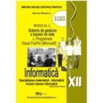 INFORMATICĂ. Modulul 2 SGBD. Manual. Clasa a XII-a