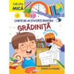 Carte activități cu abțibilduri grădiniță - Grupa Mica