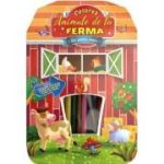 Set pentru desen. Colorez animale de la fermă