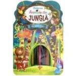 Set pentru desen. Colorez animale din junglă