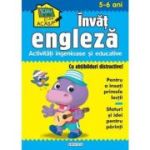 Învăț engleza. Activități ingenioase și educative. Cu abțibilduri distractive. 5-6 ani
