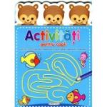 Activități pentru copii. Labirinturi, colorat dupa coduri, desene punct cu punct, operatii matematice si multe altele!