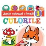 Lipește, colorează și învață culorile 1