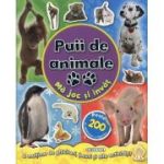 Puii de animale. Mă joc și învăț