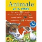 Animale de la fermă. Conține 34 de abțibilduri
