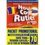 Pachet Legislație rutieră 2023+CD. Noul cod rutier+Întrebări de examen explicate pentru categoriile A, B, BE, A1 și A2
