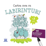Cartea mea cu labirinturi. 46 de labirinturi refolosibile + o carioca