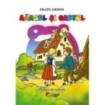 Hansel și Gretel. Carte de colorat