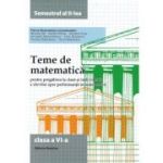 Teme de matematică. Clasa a VI-a. Semestrul al II-lea