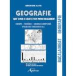 Geografie. Caiet cu fișe de lucru și teste. Bacalaureat
