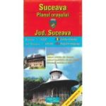 SUCEAVA. Planul orașului. Jud. Suceava