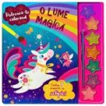O lume magică. Carte de colorat cu tempera și sclipici