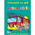 Automobile. Colorează cu apă!
