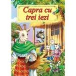 Capra cu trei iezi. Poveste ilustrată