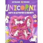 Unicorni. Abțibilduri pufoase. Carte cu activități și machete