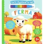 Ferma. Carte de colorat cu apă