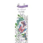 Fluturi. Semne de carte de colorat