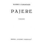 Pajere. Versuri. Mateiu I. Caragiale