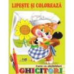 Ghicitori. Veverița. Lipește și colorează. Carte cu abțibilduri