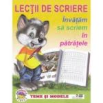 Învățăm să scriem în pătrățele. Lecții de scriere