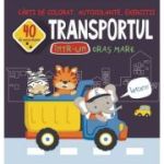 Transportul într-un oraș mare. Cărți de colorat, autocolante, exerciții