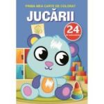 Jucării. Prima mea carte de colorat. 24 autocolante