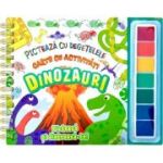 Dinozauri. Pictează cu degețelele