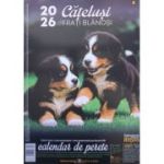 Calendar de perete. 2026. Cățeluși. Frați blănoși