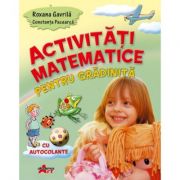 ACTIVITATI MATEMATICE PENTRU GRADINITA CU AUTOCOLANTE