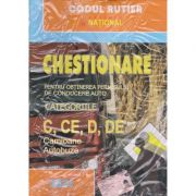 CHESTIONARE AUTO CATEGORIILE C+D 2021