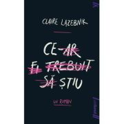 CE AR FI TREBUIT SA STIU. Paperback