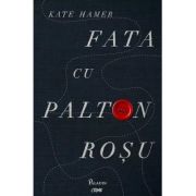 FATA CU PALTON ROSU