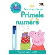 PEPPA PIG. EXERSEAZA CU PEPPA. SCRIE SI STERGE! PRIMELE NUMERE