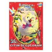 Rățușca cea urâtă. Citim și colorăm