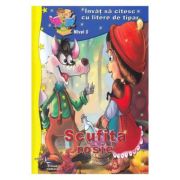 SCUFITA ROSIE. INVAT SA CITESC CU LITERE DE TIPAR. NIVEL O