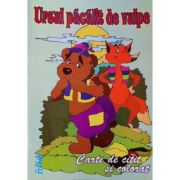 URSUL PACALIT DE VULPE. CARTE DE CITIT SI COLORAT