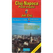 CLUJ-NAPOCA. Planul orasului. jud. Cluj