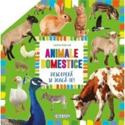 Animale domestice. Descoperă și joacă-te! Carte pop-up