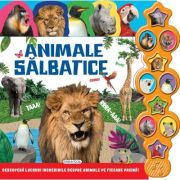 Animale sălbatice - Carte cu sunete