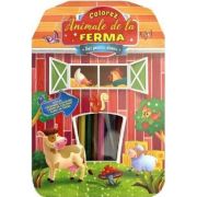 Set pentru desen. Colorez animale de la fermă