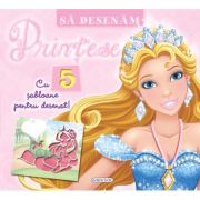 Să desenăm prințese cu 5 șabloane pentru desenat!