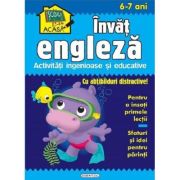 Învăț engleza. Activități ingenioase și educative. Cu abțibilduri distractive. 6-7 ani