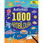 Activități cu 1000 de abțibilduri. Animale marine