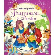 Frumoasa și Bestia. Carte cu 6 puzzle-uri